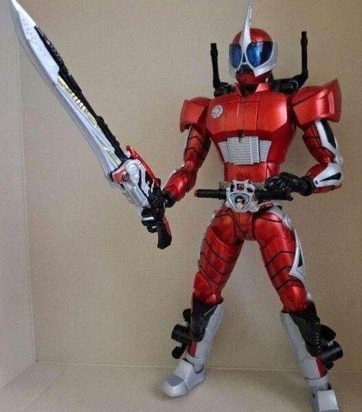 MG FIGURE-RISE フィギュアライズ 1/8 仮面ライダーアクセル 説明書付き