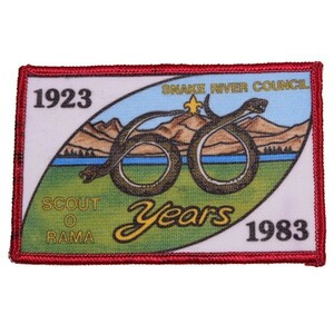 ZG36 80s SNAKE RIVER COUNCIL SCOUT OF RAMA ボーイスカウト BSA ワッペン パッチ ロゴ エンブレム アメリカ 米国 USA 輸入雑貨