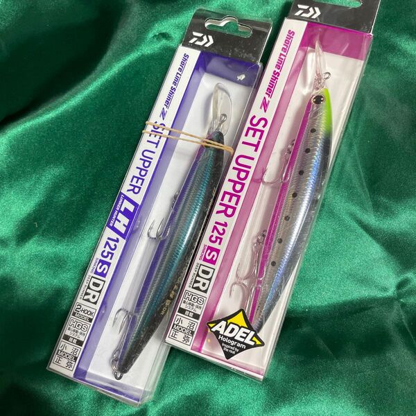 (DAIWA/ダイワ) 07403821 ショアラインシャイナーZセットアッパー 125SDR アデルチャートヘッドイワなど2本