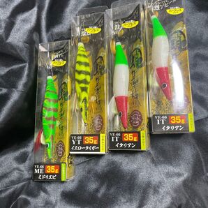 蛸墨族 3.5号(35g)VE-66 イエロータイガーなど4つ