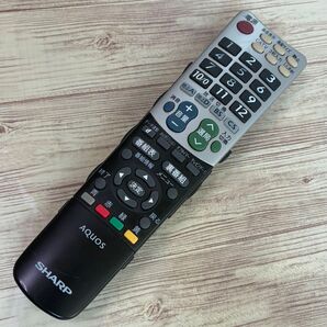 SHARP シャープ AQUOS アクオステレビ リモコン GA696WJSA 赤外線チェック済