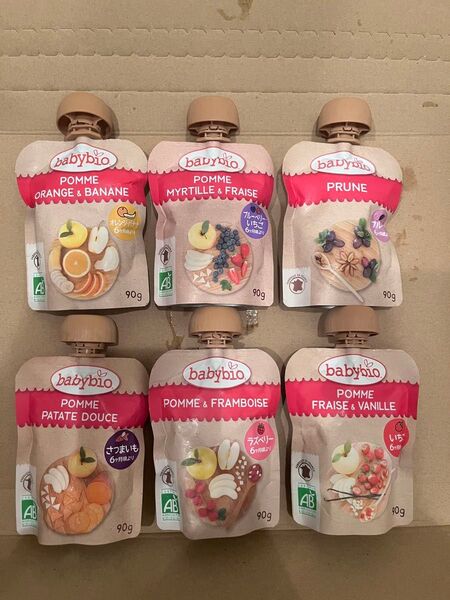 ベビービオ 離乳食 スムージー 6本