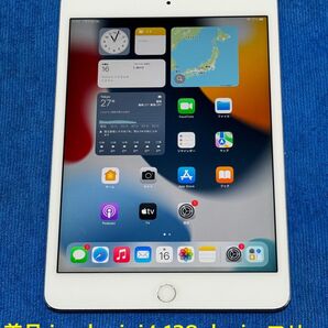 ipad mini4 simフリー 128gb シルバー②