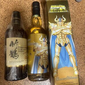 ニッカ 竹鶴ピュアモルト & 聖闘士星矢 アルデバラン 2本セット