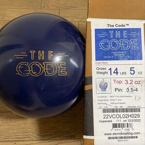 先着順 STORM THE CODE ストーム ザコード 14p 左投 ボウリングボール