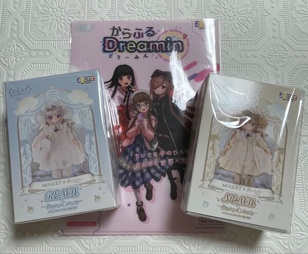 DIAS MUGUET 赤いカメラ レム ネム Sleeping Lamby アゾン AZONE クリアファイル付き