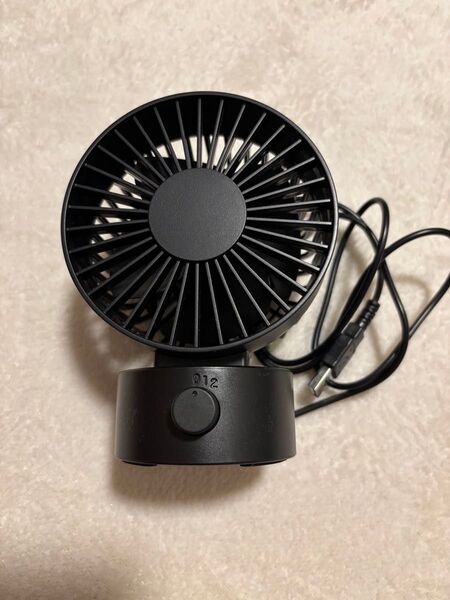 卓上扇風機 ハンディファン USBデスクファン 無印良品