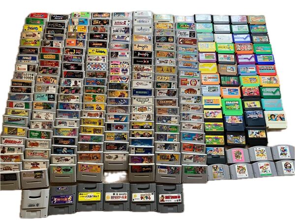 スーパーファミコンソフト ファミコンソフト 全ソフトメンテ済み 5本1500円 ※必ず説明文をご確認後、質問欄に5本お伝え下さい。