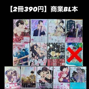【2冊390円】商業BL本