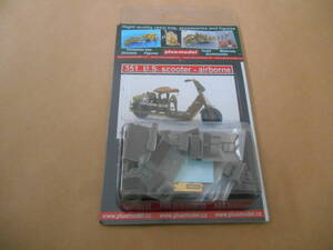 ( nationwide equal postage 220 jpy included )1/35 plus model America empty . for scooter 