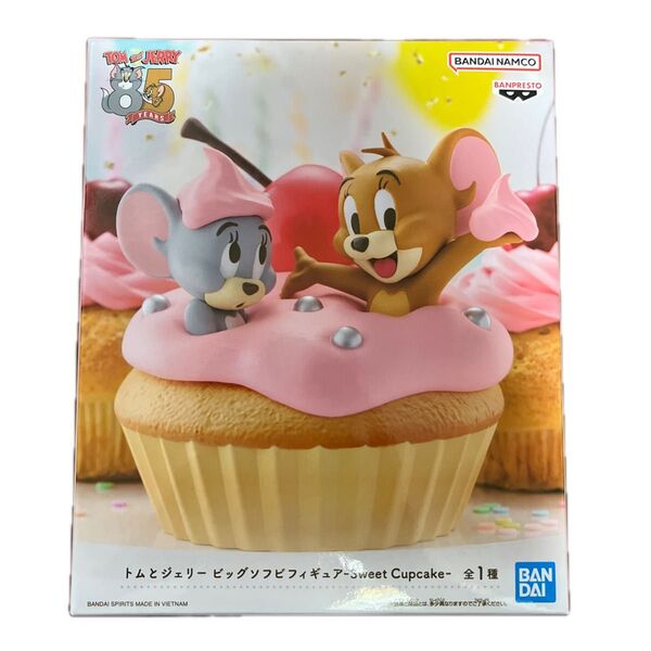 トムとジェリー ビッグソフビフィギュア -Sweet Cupcake-【新品未開封】
