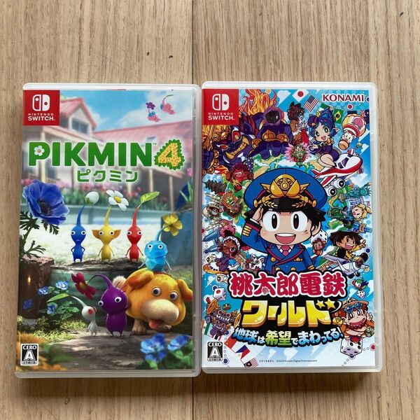 【Switch】 Pikmin 4 & 桃太郎電鉄ワールド ~地球は希望でまわってる! ~