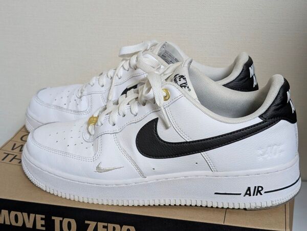 ナイキ エアフォース 1 '07 LV8 40周年 ホワイト/ブラック 28cm NIKE FORCE AIR