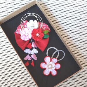 つまみ細工 髪飾り 七五三 卒業式 和装小物 ヘアアクセサリー