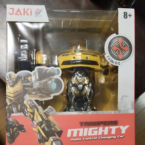 JAKI Mighty Troopers ラジコン 変形カー イエロー 新品未開封