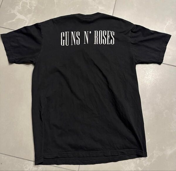 Guns N' Roses ガンズアンドローゼズ Tシャツ ブラック バンT