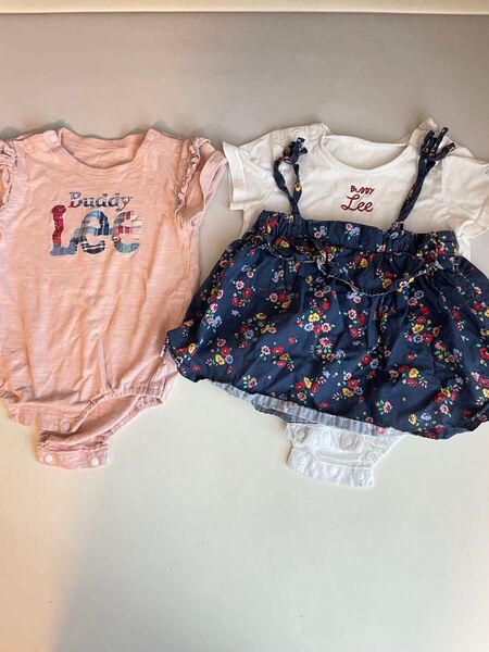 Buddylee 女の子 ロンパース 子供服 キッズ ベビー服 カバーオール