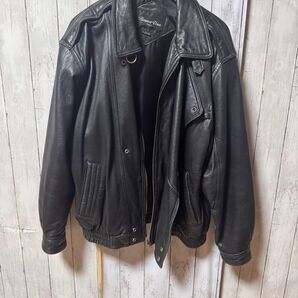 BONNEZ VOUS 黒 レザー ライダースジャケット