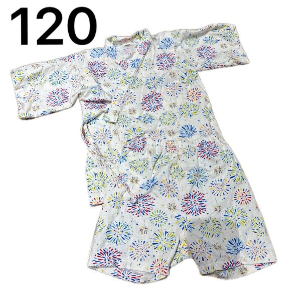 キッズ 甚平 男の子 女の子 120