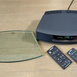 BOSE Wave music system リモコン2つ、ガラス台付き