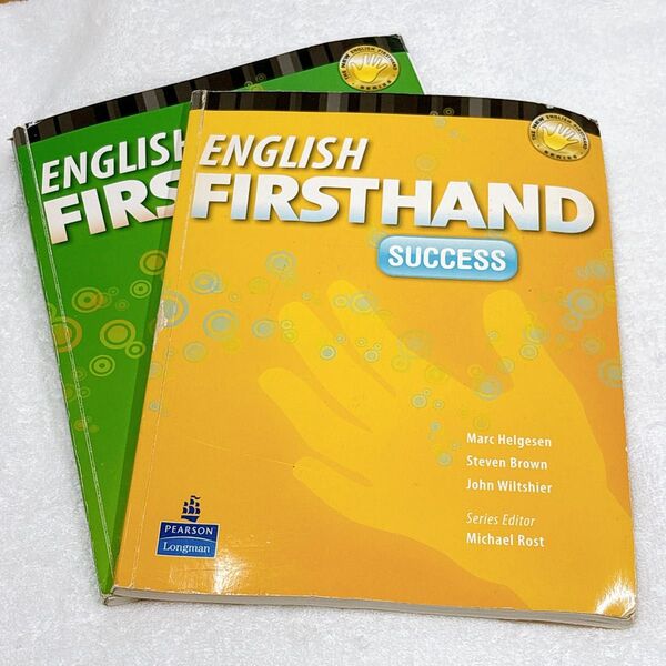 【2冊】英語教材 教科書 語学参考書 イングリッシュファーストハンド CD付き ENGLISH テキスト