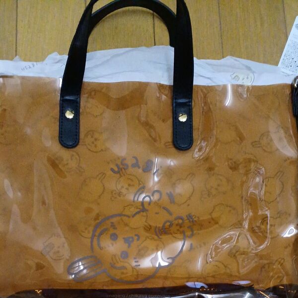 ちいかわ クリアトート バッグ 巾着 しまむら バック うさぎ
