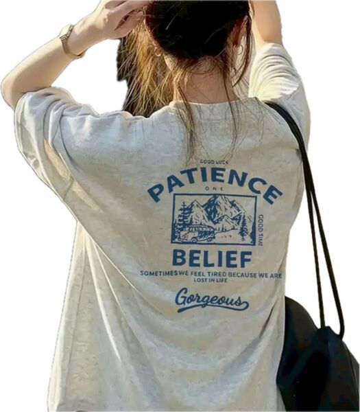 Tシャツ 半袖Tシャツ クルーネック トップス プリントTシャツ