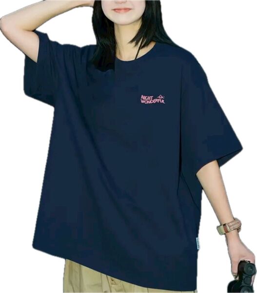Tシャツ 半袖Tシャツ クルーネック トップス プリントTシャツ
