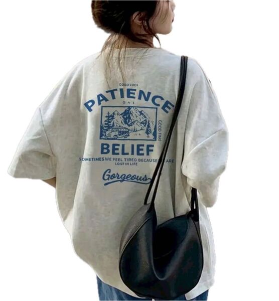 Tシャツ 半袖Tシャツ クルーネック トップス プリントTシャツ