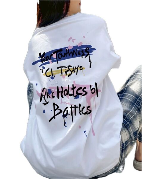 Tシャツ 半袖Tシャツ クルーネック トップス プリントTシャツ