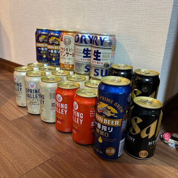 ビタリスト スプリングバレー サントリー生ビール アサヒ生ビール 一番搾り