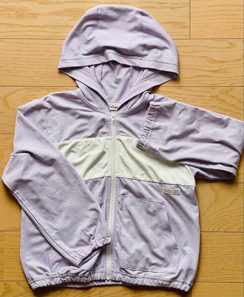 BRANSHES ブランシェス UVジップアップパーカー 110cm