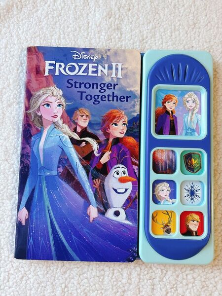 アナと雪の女王 音のでる絵本 英語の本