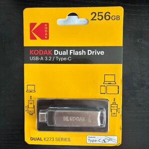 KODAK デュアルフラッシュドライブ 256GB 新品未開封