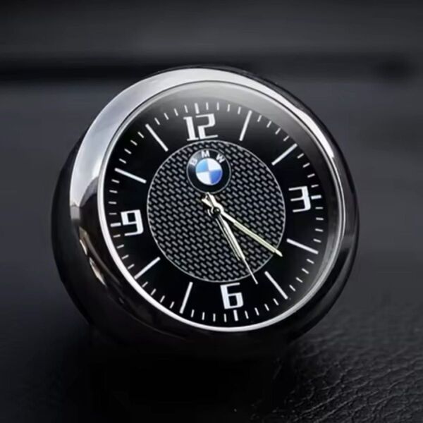 BMW 2Way アナログ時計 置き時計 エアコン吹き出し口 クリップ 蓄光 M Performance Mスポーツ n