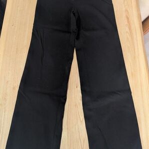 (株)イワサキ JUNICHI OGINO スラックス 黒 サイズ2 裏地付き メイドインジャパン