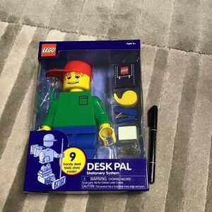 新品 LEGO desk pal stationery system レゴ フィギュア 文房具 文具 レア テープ ホチキス グリップ 鉛筆 筆記用具 ブロック figure doll