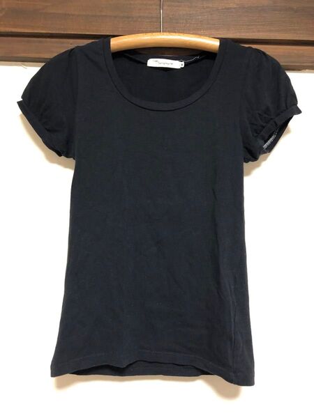半袖 カットソー Tシャツ パフスリーブ