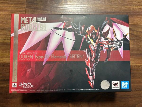 METAL ROBOT魂 紅蓮聖天八極式 開封品 コードギアス バンダイ 超合金 メタルロボット魂