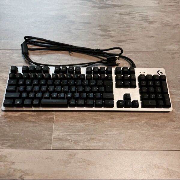 Logicool G ゲーミングキーボード G413rSV シルバー メカニカルキーボード タクタイル 日本語配列 USBパススル