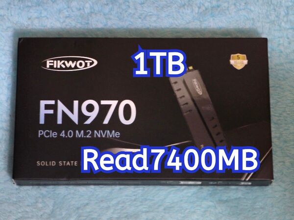 Fikwot FN970 SSD 1TB NVMe M.2 2280 PCIe Gen4 x4