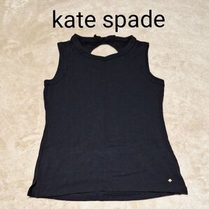 kate spade new york ノースリーブトップス ブラック