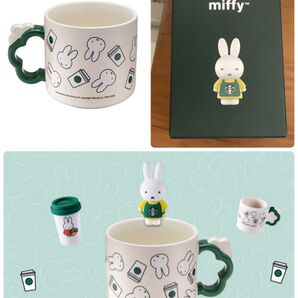 今日限定値下げ 新品 海外スタバ ミッフィーmiffy マグカップ 2点セット