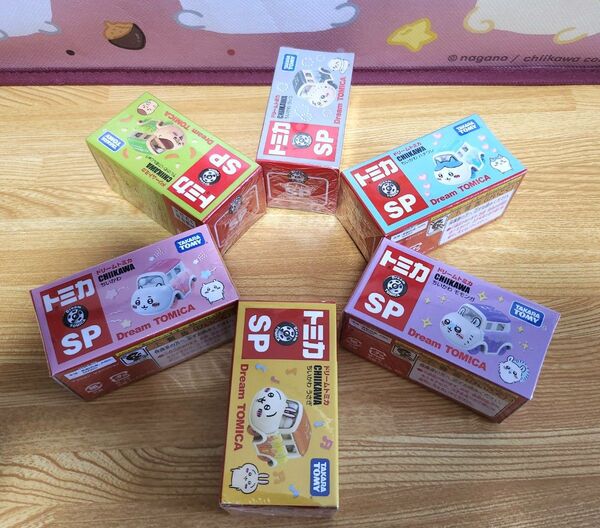 【未開封】ちいかわシリーズ ドリームトミカSP 全6種類セット ちいかわ ハチワレ うさぎ ラッコ くりまんじゅう モモンガ