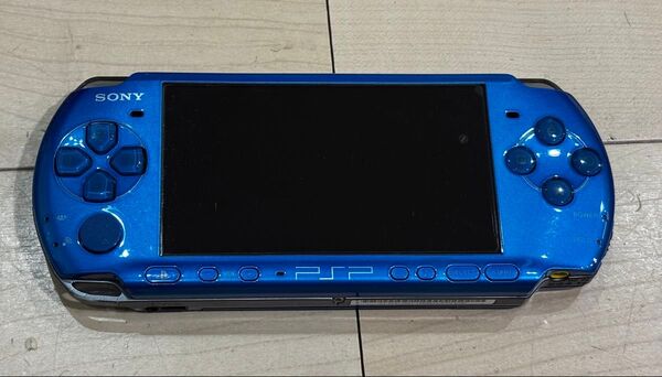 【ジャンク】SONY PSP 3000 ソニー ブルー 青