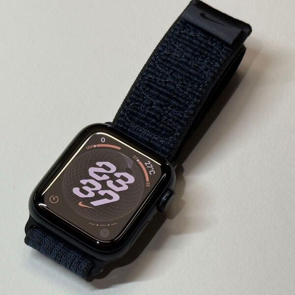☆美品 BT100% オススメ Apple Watch SE2 40mm ミッドナイトアルミニウム GPSモデル NIKE 164