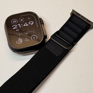 ☆最新 超美品 ブラックチタニウム Apple Watch ultra2 Titanium 49mm アップルウォッチ 309