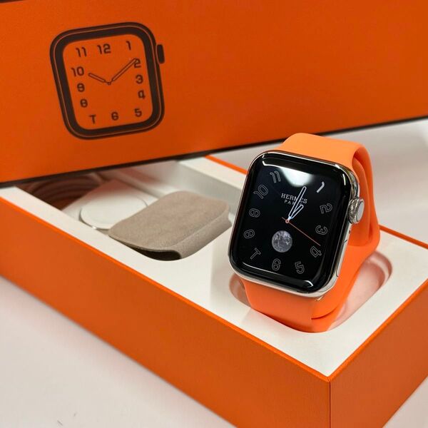 ☆即決 Apple watch シリーズ5 HERMES Series5 40mm ステンレス GPS+Cellular 291