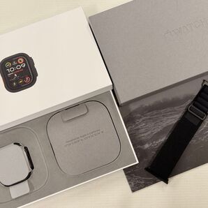 ☆未使用 最新 ブラックチタニウム Apple Watch ultra2 Titanium 49mm アップルウォッチ 257