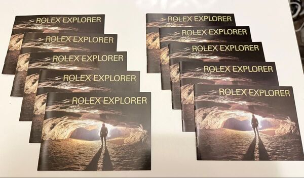 ROLEX EXPLORER カタログ冊子 10冊セット